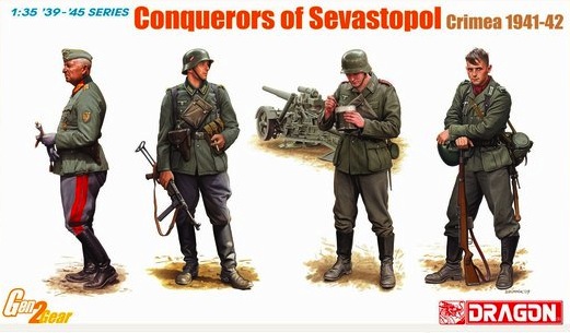 WWII German Conquerors of Sevastopol, Crimea 1941-42