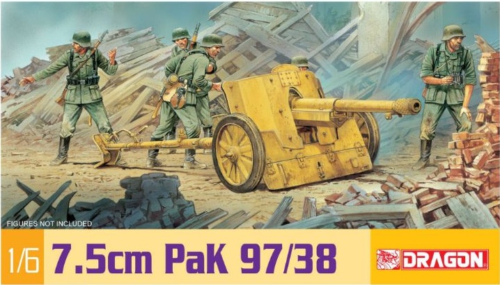WWII German 7.5 Pak 97/38