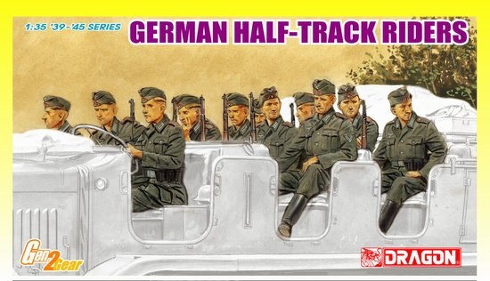 WWII German Half-Track Riders