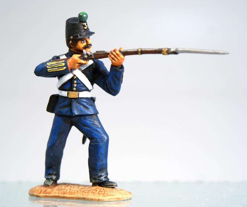 Mexican Republican Army Regular Standing Firing