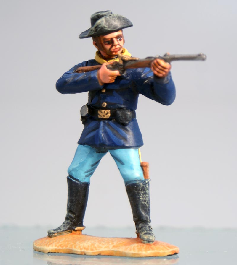 7th Cavalry Trooper Standing Firing