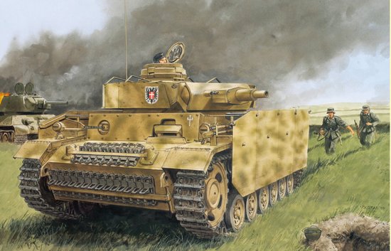WWII German Pz.Kpfw.III Ausf.N with Sch�rzen - Armor Pro Series