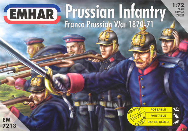 Franco-Prussian War Prussian Infantry