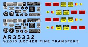 M35A2 Instruments and Placards