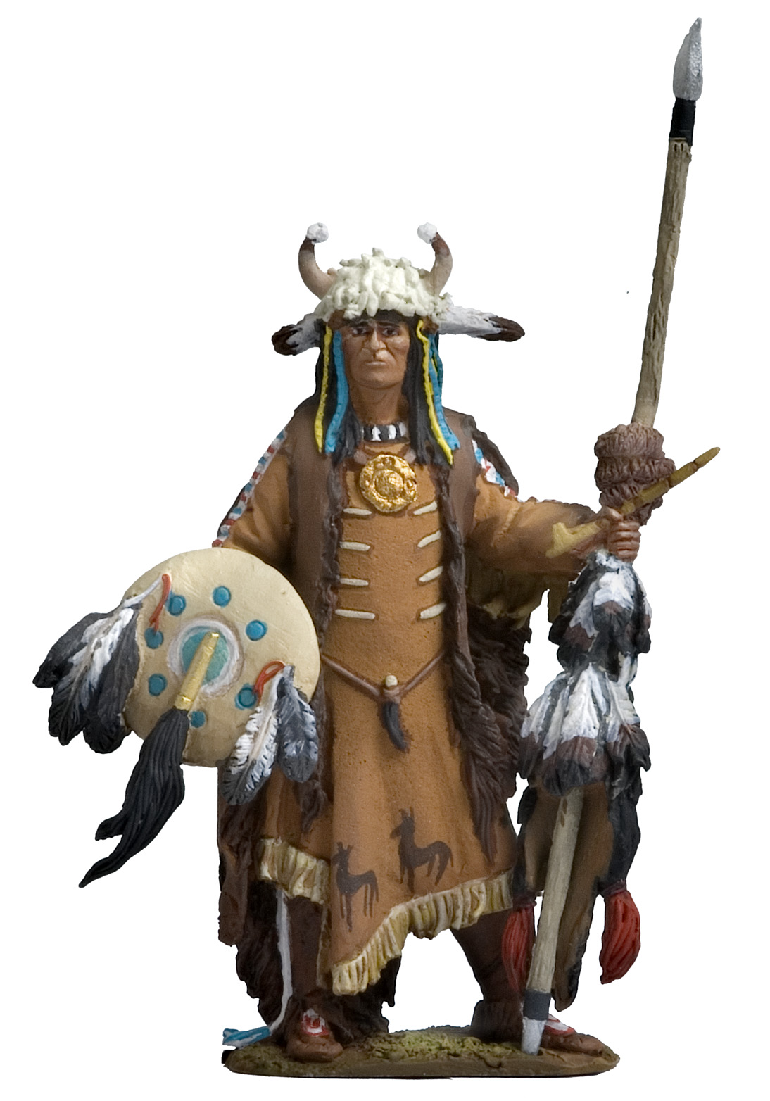 The Indians The West Smoking Warrior BlackHawk: FW0204 