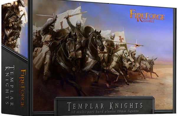 FireForge Games - Templar Knights 12 Figures