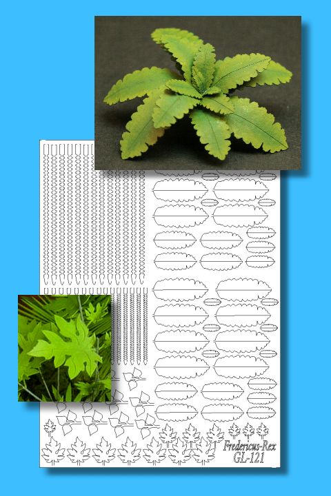 Jungle Pack 5- Green Line Paper Plant