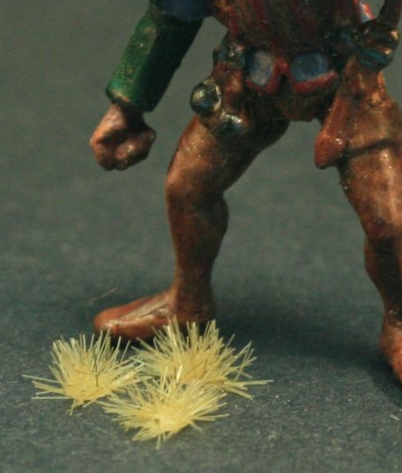 Mini Tuffs of Grass- Height 2mm - Dry Grass - Designed for Small Scales 15mm, 1/72, 28mm