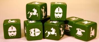 Gripping Beast Saga Anglo-Danish Dice Set