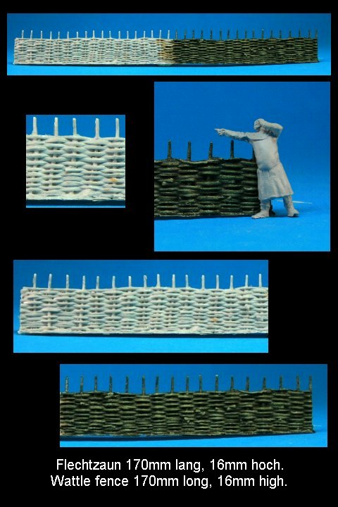Wooden Wattle Fence