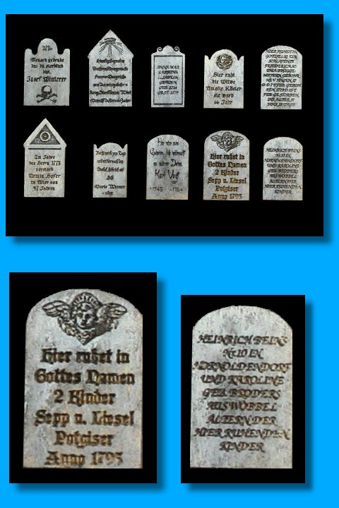 Gravestone Set 2