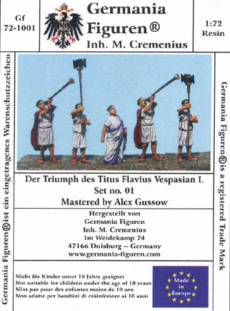 The Triumph of Titus Flavius Vespasian I- Set 1