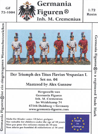 The Triumph of Titus Flavius Vespasian I- Set 4