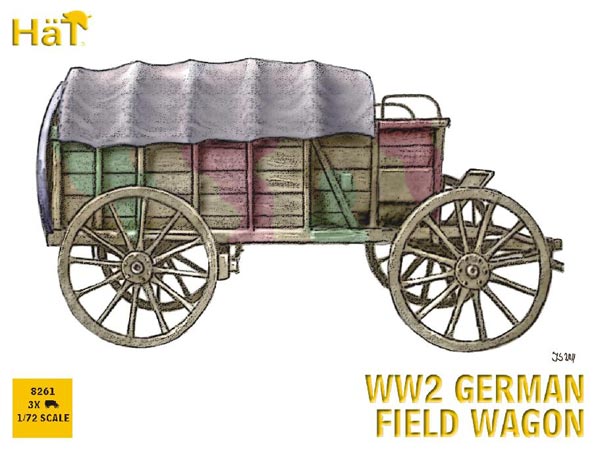 WWII German Horse Drawn Multi-Purpose Wagon  - 2021 Reissue