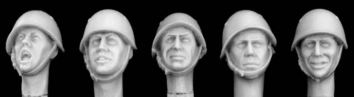 Italian Heads with Helmets