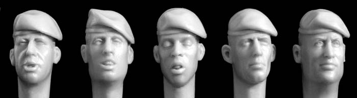 Heads with Berets #3