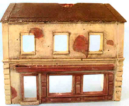 House with Shop, Roof and Side Wall