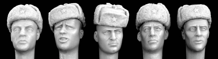 Soviet Heads with Ushanks Cold Weather Caps