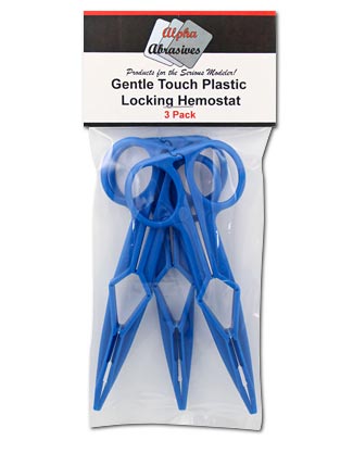 Gentle Touch Plastic Hemostat 3 Pack