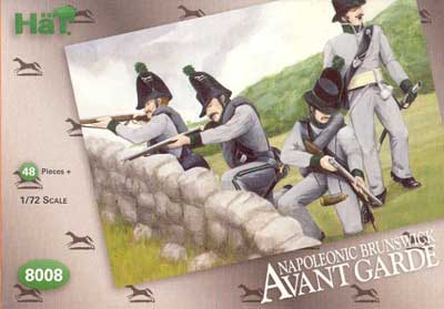 Napoleonic Brunswick Avant Garde Infantry