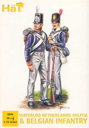 Napoleonic Waterloo Netherlands Militia & Belgian Infantry
