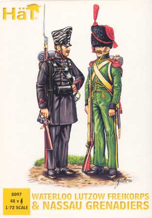 Napoleonic Waterloo Lutzow Freikorps & Nassau Grenadiers