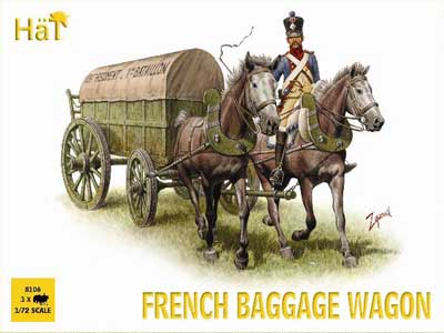 Napoleonic French Baggage Wagon
