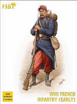 WWI French Infantry with Kepis