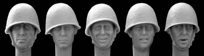 Polish Heads with 1939 Helmets