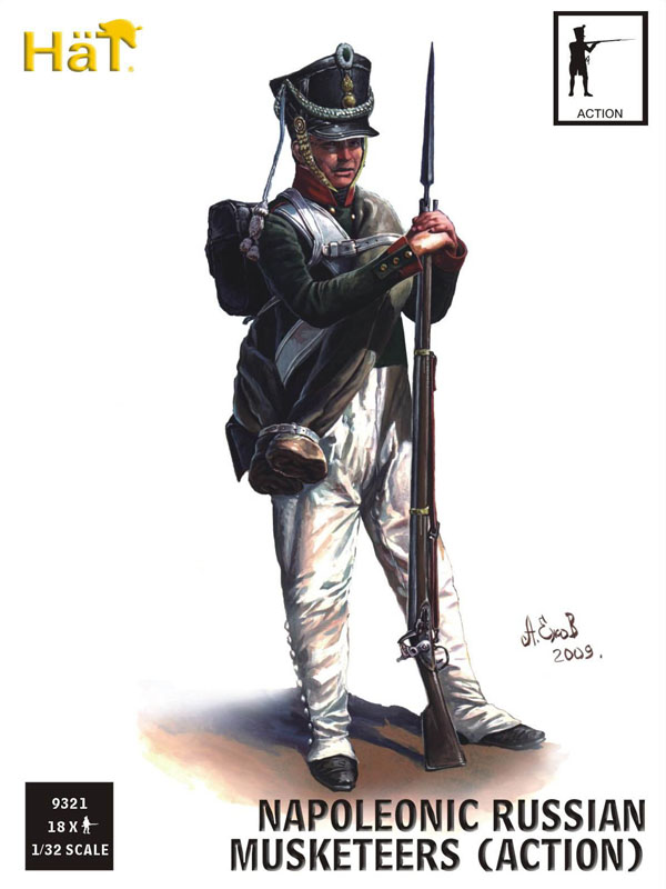 Napoleonic Russian Infantry Action
