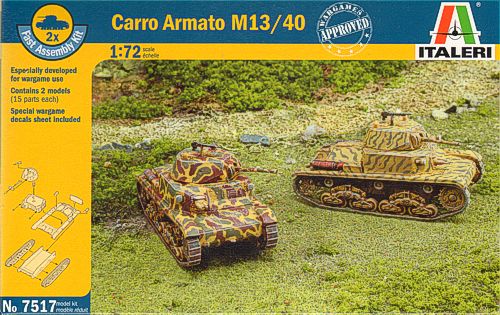 WWII Italian Carro Armato M13-40 