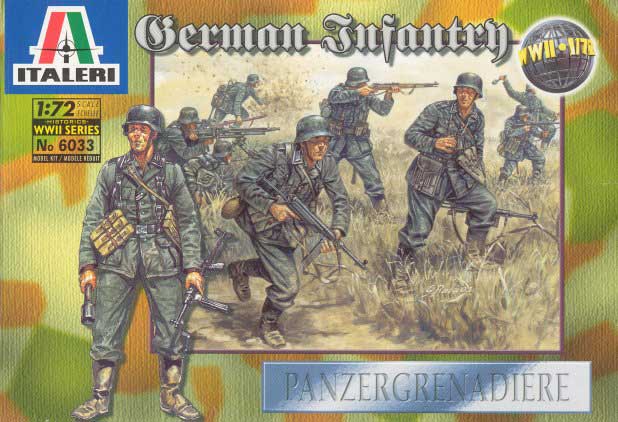 WWII German Infantry Panzergrenadiers