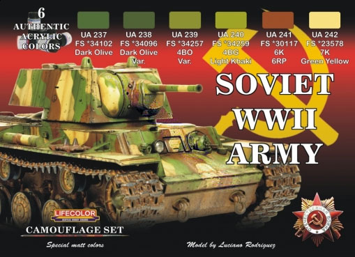 Soviet Army WW2, Camouflage Set