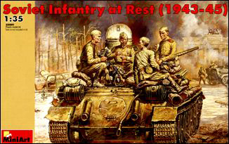 WWII Soviet Infantry at Rest 1943-45 (4)