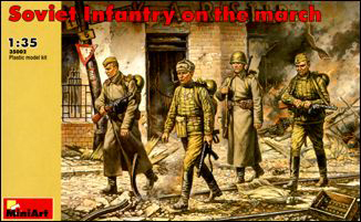 WWII Soviet Infantry on the March (4)