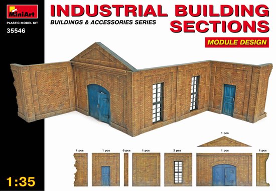 Industrial Building Sections, Module Design