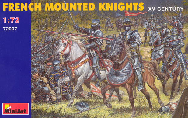 French Mounted Knights 15th Century