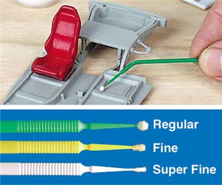 Super Fine Microbrushes (Yellow) (Pkg. of 100)