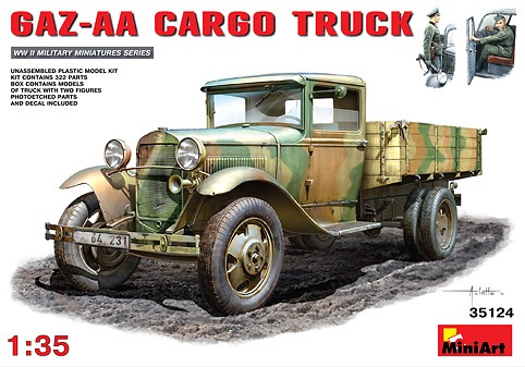 WWII GAZ-AA Cargo Truck