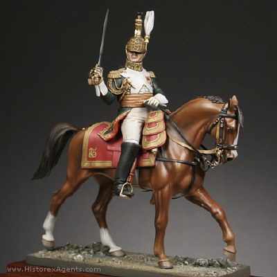 The General Louis Michel Letort de Lorville 1814 Mounted