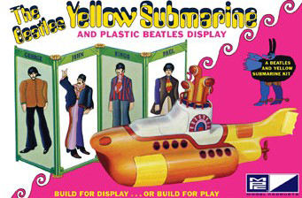 Beatles Yellow Submarine Plastic Model Kit