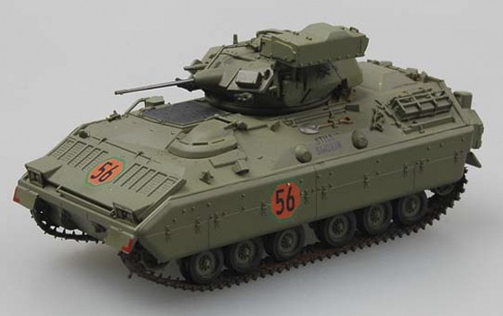 U.S. M2 Tank (Green Camo, Built-Up Plastic))
