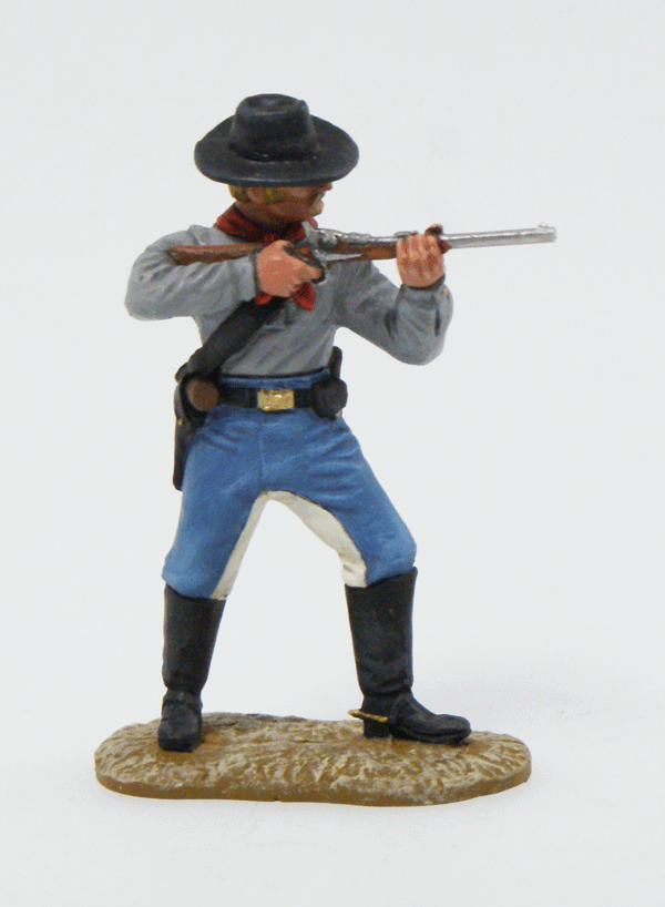 7th Cavalry Trooper shooting rifle