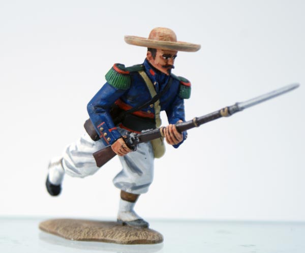 French Foreign Legion Advancing in Sombrero