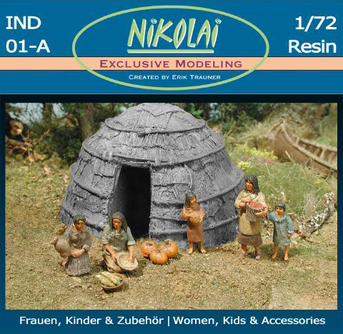 Woodland Indians Set 1- Woman & Children
