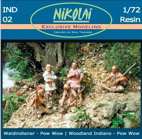Woodland Indians Set 2- War Council