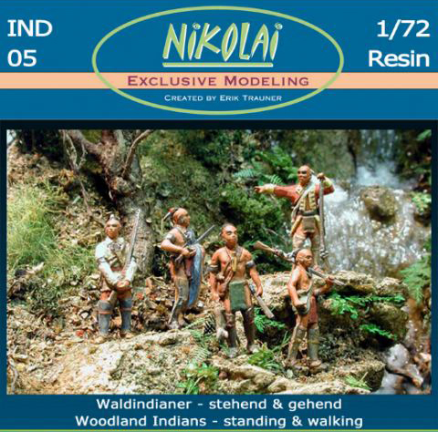 Woodland Indians Set 5- Warriors Standing