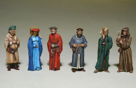 Medieval Townsfolk 5 - Late Medieval