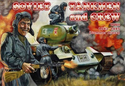 Soviet Tankmen and Crew