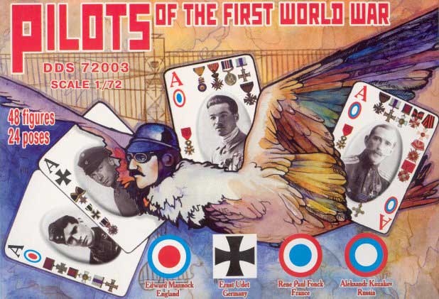WWI Pilots of France, Germany, Russia & Great Britain